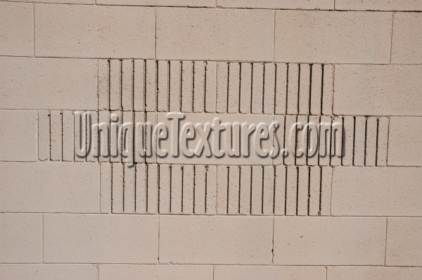 wall rectangular pattern retro bleached architectural brick pink