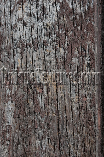 boards vertical cracked/chipped weathered architectural wood dark brown
