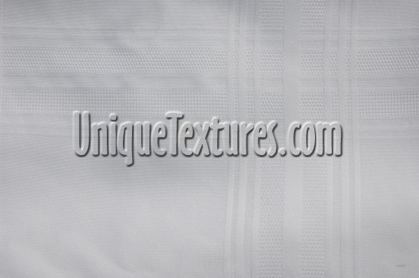rectangular art/design fabric white