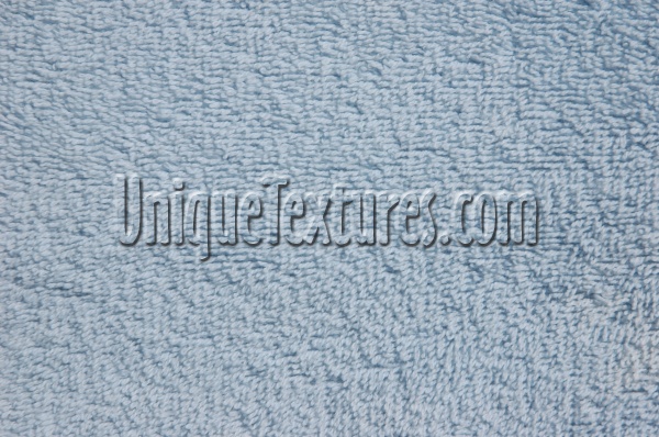 furry industrial fabric blue