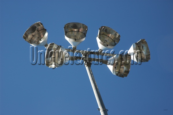 fixture sports/rec mech/elec industrial metal   gray blue