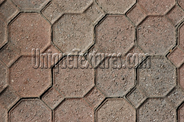 floor diamonds pattern bleached architectural brick pink