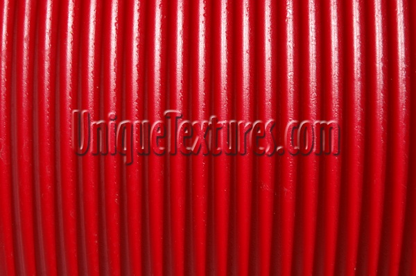 red plastic industrial grooved vertical