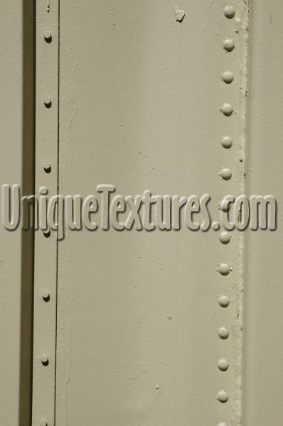 white metal industrial spots fastener wall