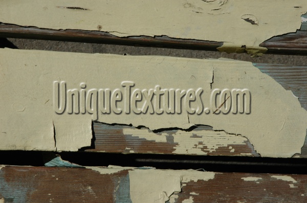 boards furniture horizontal cracked/chipped weathered bleached architectural wood paint white