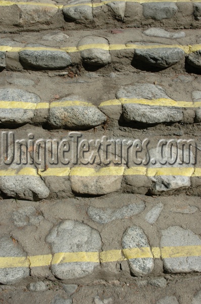 yellow gray stone stucco/plaster architectural horizontal stairs