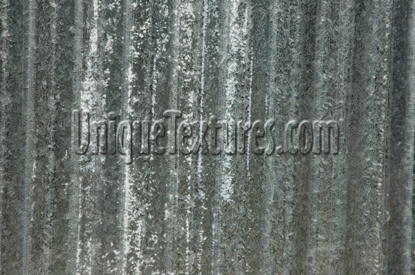 metallic metal architectural industrial galvanized shiny grooved vertical fence