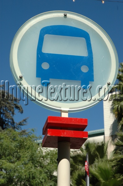 blue glass vehicle dirty round sign symbol