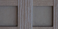 slats square fake architectural plastic  dark brown
