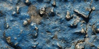 street rough vehicle asphalt paint blue   