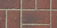 floor rectangular architectural   brick red