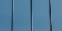vertical industrial metal paint blue