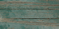 weathered architectural wood paint green