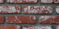 wall rectangular stained architectural   brick red