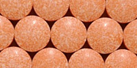 round miscellaneous food orange/peach     