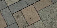floor rectangular architectural brick gray