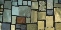pattern shiny art/design tile/ceramic multicolored 