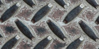 manhole diamonds pattern industrial metal gray  