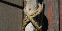 shadow weathered industrial rope   wood dark brown