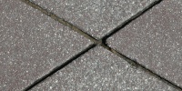 floor angled grooved industrial concrete gray