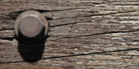 fastener hexagon weathered     industrial wood metal dark brown