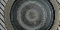fixture street round architectural metal concrete gray   