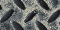 gray sand metal industrial rusty pattern diamonds manhole