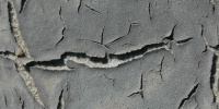 random cracked/chipped weathered bleached vehicle fabric gray