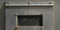 metallic metal mech/elec shiny shadow rectangular door stainless