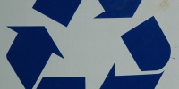 symbol triangular pattern industrial natural metal white blue