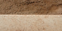 tan/beige earth plastic sports/rec scratched rectangular