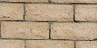 fence rectangular architectural brick tan/beige