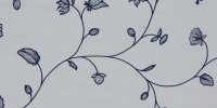 blue white paper flowers art/design pattern curves cardboard