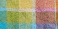 rectangular pattern industrial fabric vibrant multicolored