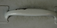 gray paint metal industrial horizontal handle fixture