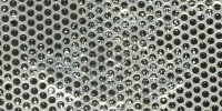 metallic metal industrial pattern spots vent/drain stainless