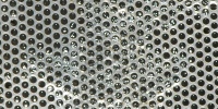 metallic metal industrial pattern spots vent/drain stainless