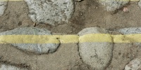 yellow gray stone stucco/plaster architectural horizontal stairs