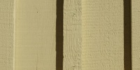 plywood slats fence vertical architectural wood paint yellow
